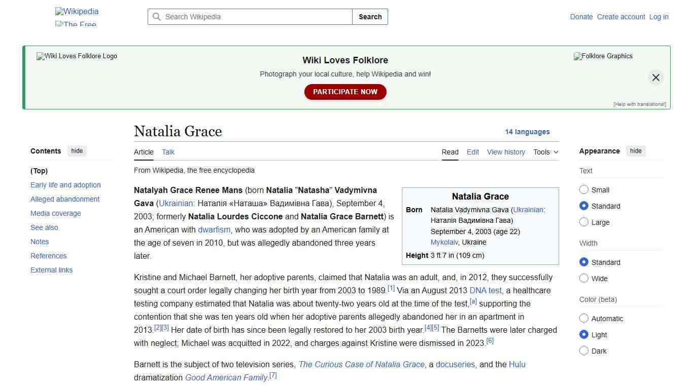 Natalia Grace - Wikipedia